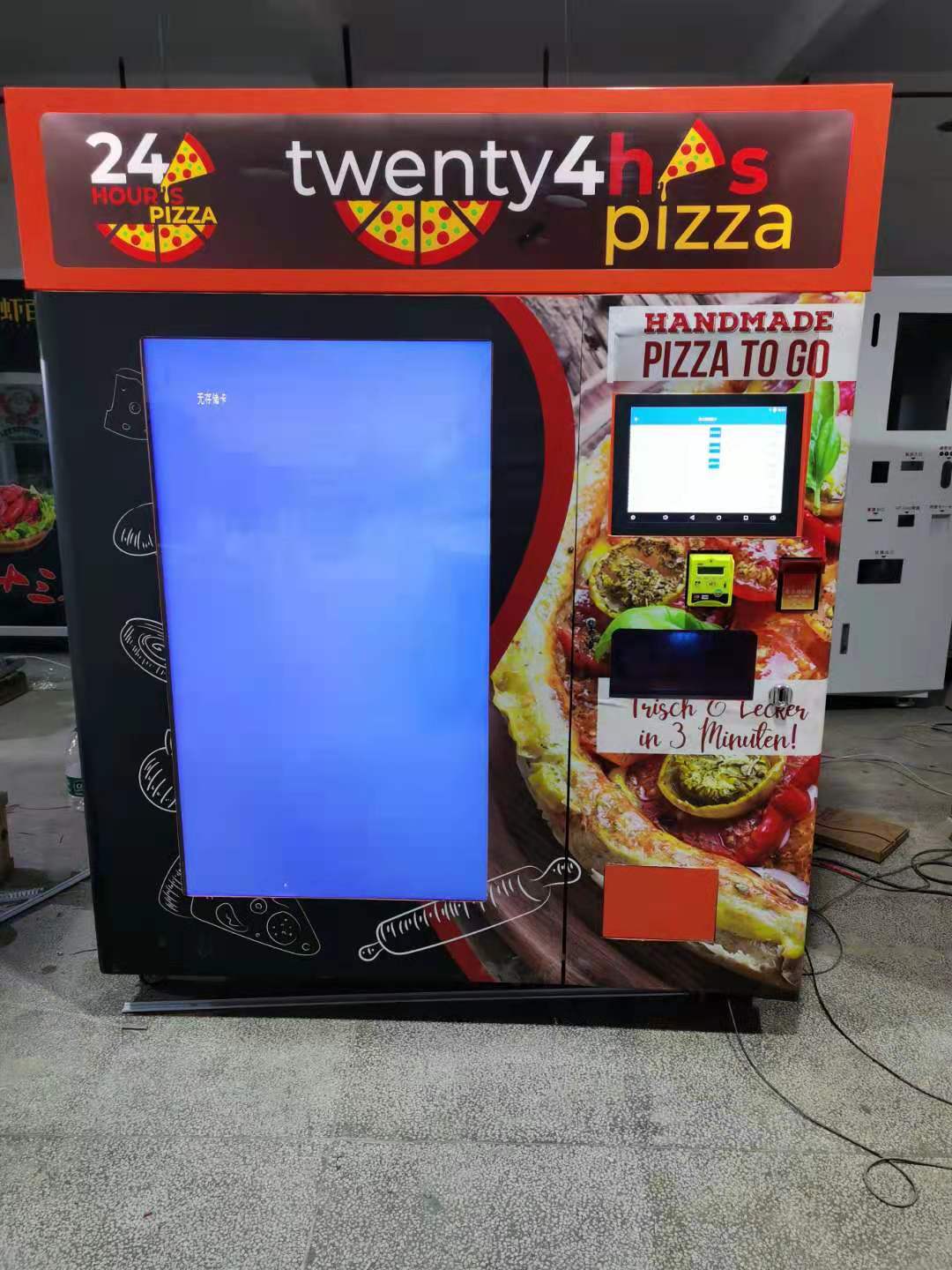 Máquina expendedora de pizza Dr. Oetker