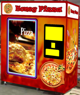 Máquina expendedora de pizza Los Ángeles
