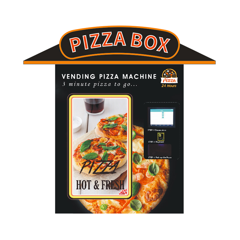 Máquina expendedora de pizza que hace uno mismo