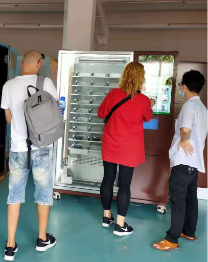 Máquina expendedora de pizza automática